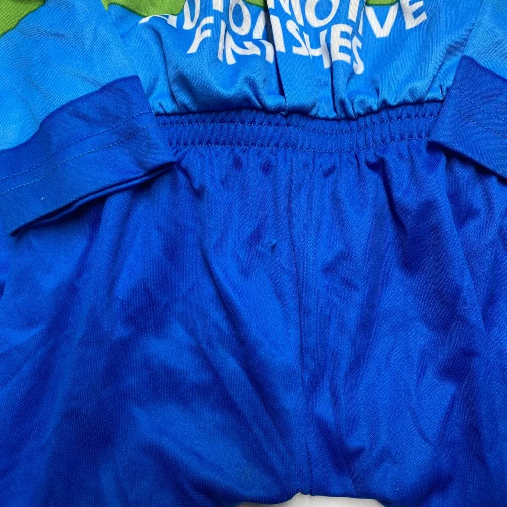 Vintage 1999 Jeff Gordon DuPont NASCAR Racing Suit Franklin Kids Medium Rainbow